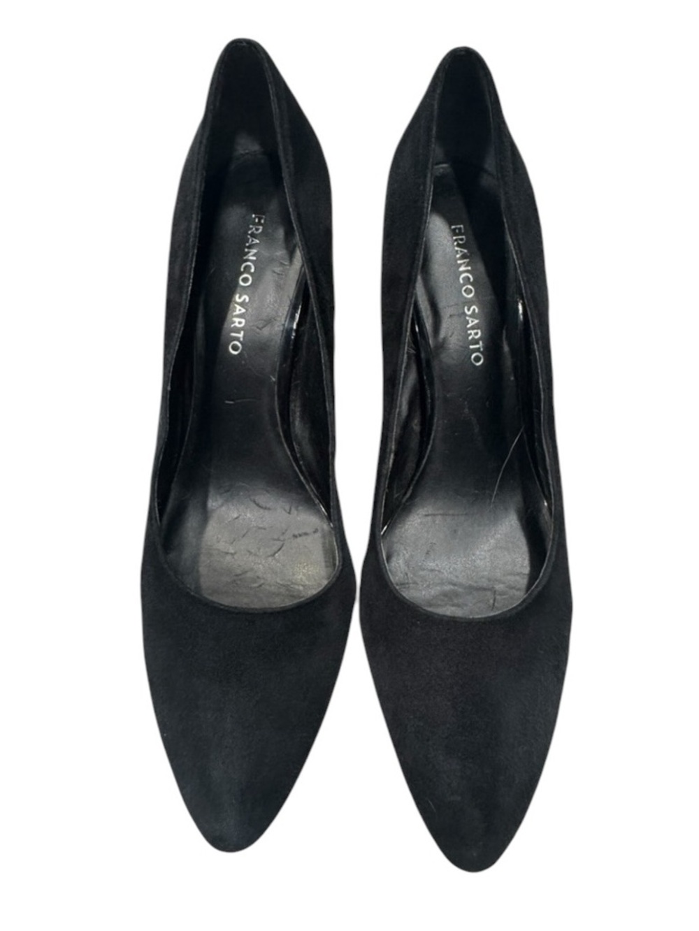 FRANCO SARTO Black Heels Pumps Shoes 9.5